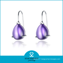 Elegant Moonstone Silver Earring Jewellery for Free Sample (E-0126)